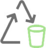 icon about recycling